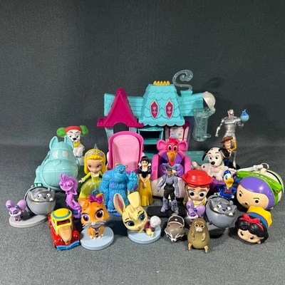 Walt Disney Toys Figure Cake Topper Lot TOTs Cinderella Buzz Woody Frozen Ultron - Image 1 of 4