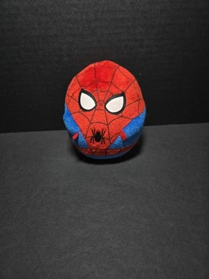 2012 TY Marvel Beanie Ballz Spider-Man Plush Stuffed Toy No Hang Tag - Image 1 of 4