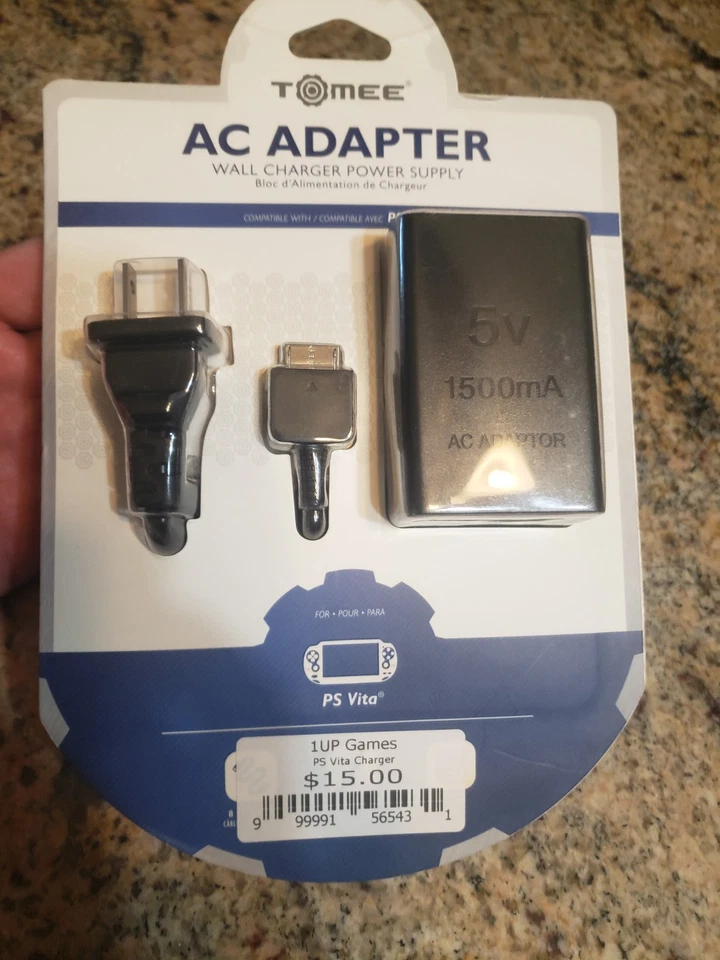 Tomee AC Adapter Wall Charger Power Supply for PS Vita - New - Image 1 of 3
