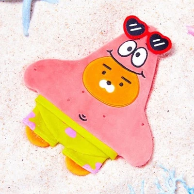 Bolsa de cosméticos portátil Kakao Friends Bob Esponja colaboración estuche para lápices con grasa Foto 1 de 4