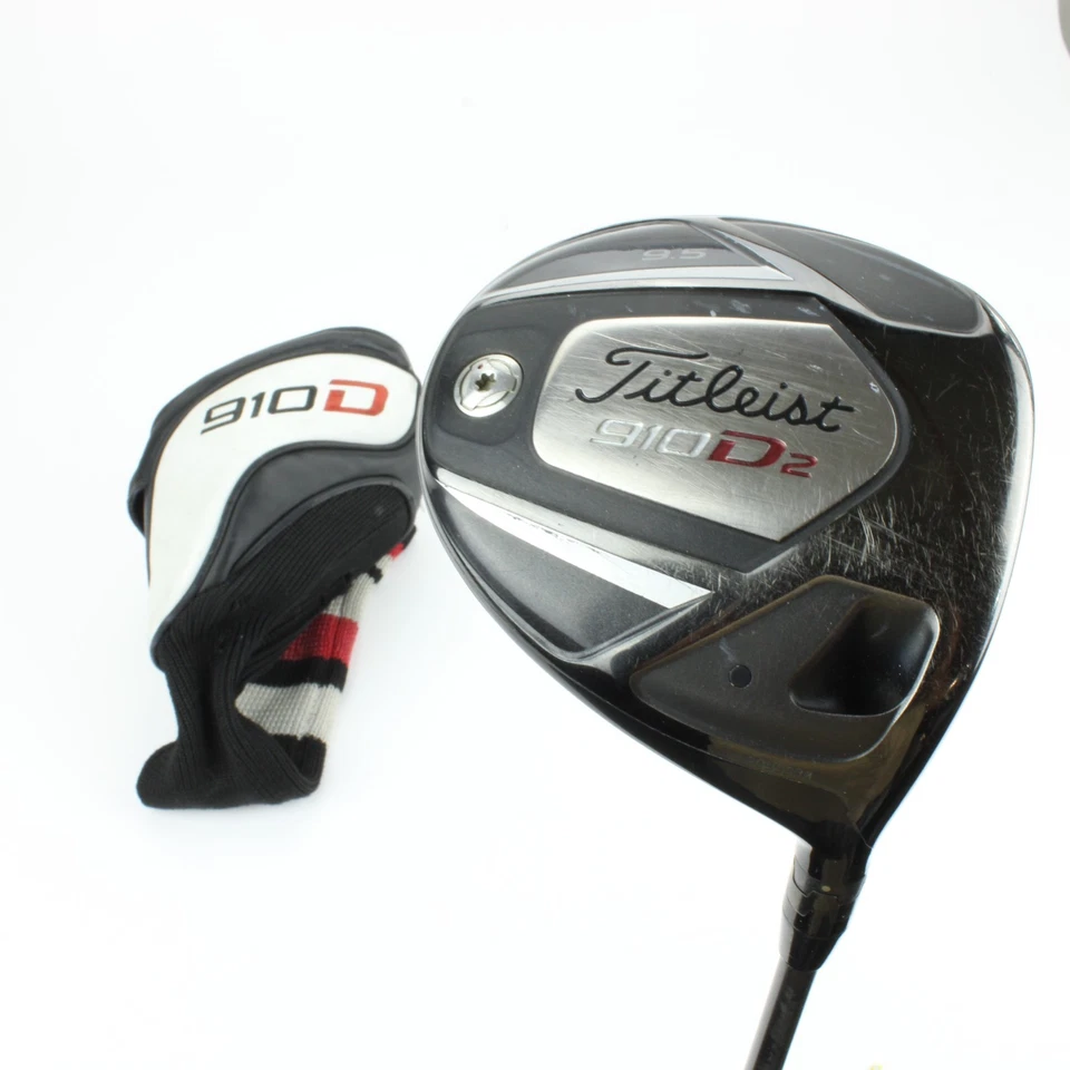 Titleist 910D2 Driver 9.5* Stiff Flex Aldila RIP 60- 2.9 RH Read Description - Image 1 of 4