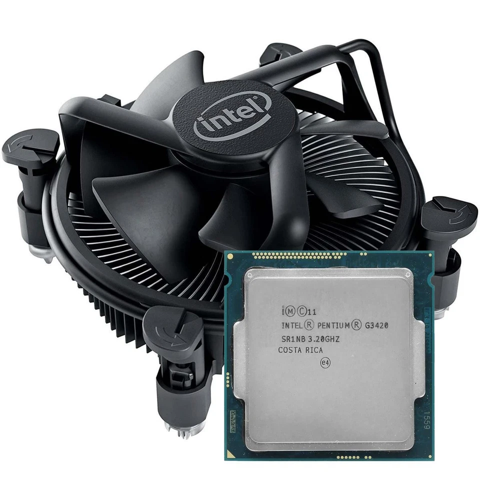Processor Intel Pentium G3420 LGA1150 LGA 1150 Fourth Gen 3,20GHZ 2C/2T CPU - Image 1 of 3