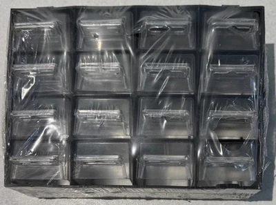 16 SMALL DRAWER STORAGE CABINET UNIT POWELL NEW and SEALED  CRAFT BITS ORGANISER - Image 1 of 4