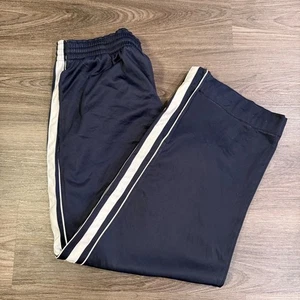 Nike Trainingshose Herren dunkelblau sportlich Seitenstreifen Kordelzug Größe M - Bild 1 von 7