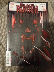 Black Panther: Blood Hunt #1 Blood Soaked 2nd Print Variant Marvel Comics - Picture 1 of 2