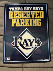 Tampa Bay Rays Reserved Parking Sign 2012 - Picture 1 of 4