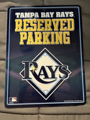 Tampa Bay Rays Reserved Parking Sign 2012 - Image 1 of 4