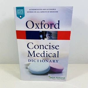 Oxford Concise Medical Dictionary 9th Edition Medium Paperback 2015 - Picture 1 of 9