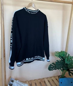 Balmain Cotton Sweatshirt Size L-XL - Picture 1 of 18