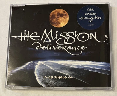 МИССИЯ ВЕЛИКОБРИТАНИЯ Доставка + 3 Trks Оригинал. 1990 Великобритания CD сингл - Изображение 1 из 4