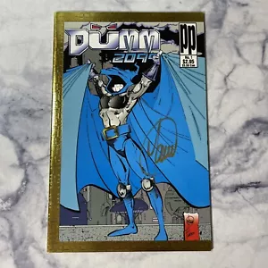 Dumm 2099 Comic Book Issue #1 Gold Foil Parody Press 1993 Bill Maus Autograph - Picture 1 of 11