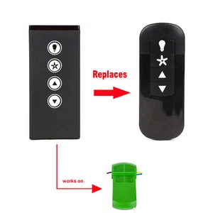 Replacement Remote for Hunter Ceiling Fan Handheld Remote Control K6266-02 - Picture 1 of 3