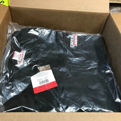 Lincoln Black Flame Retardent Lab Coat (K3112-XL) - Image 1 of 2