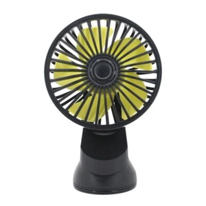 USB Home Car Suction Cup Fan Single-head Cooling 360 Degree Adjustable Low Noise - Picture 1 of 8