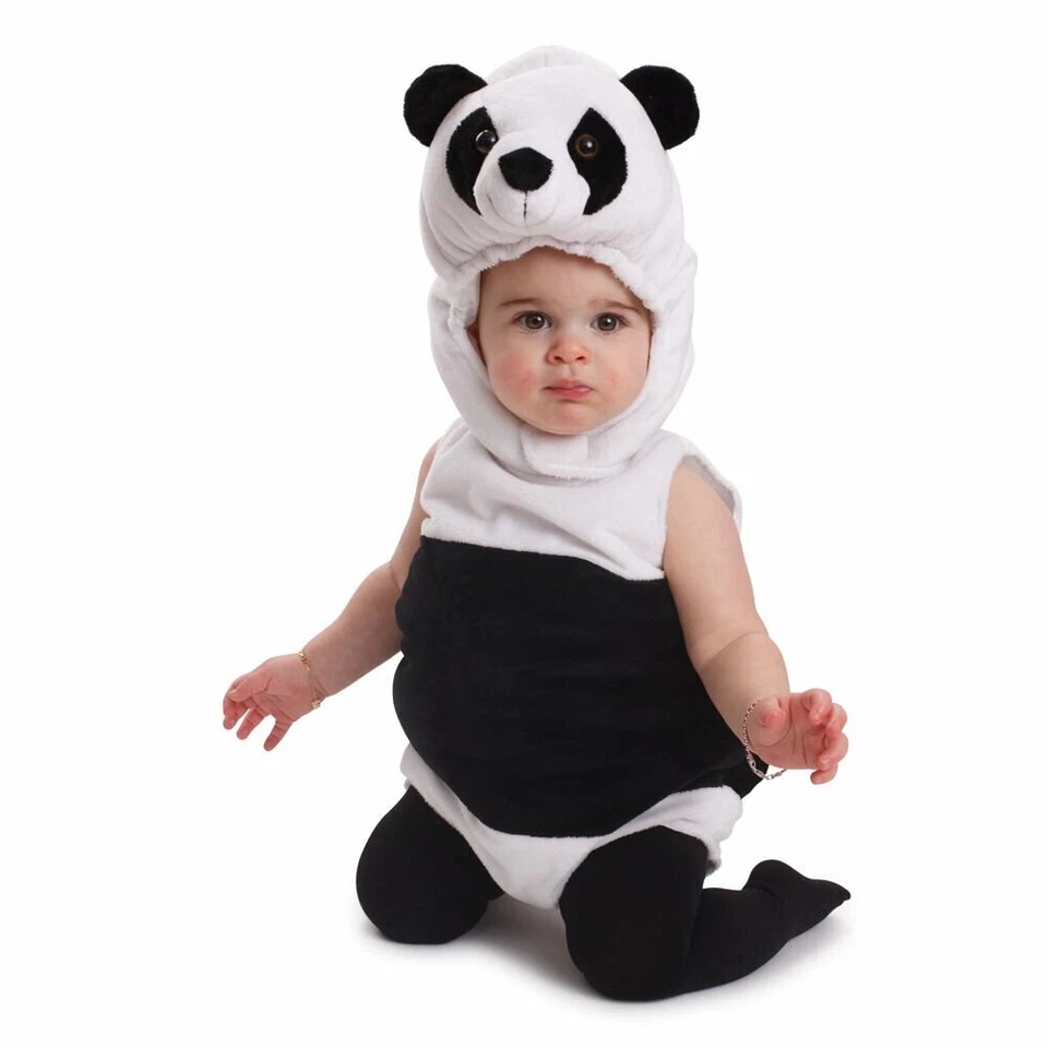 Baby Panda Costume - Infant Animal Romper - By Dress Up America - Image 1 of 3