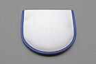 Portefeuille souple blanc/bleu fermeture magnétique souple Zeiss + boucle de ceinture-105 mm + poche filtrante + neuf
