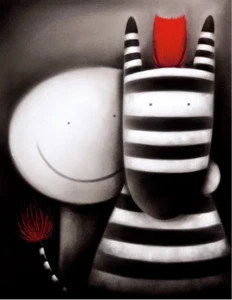 Punk Rocker by Doug Hyde Signed Limited Edition Print (Framed) - Picture 1 of 2