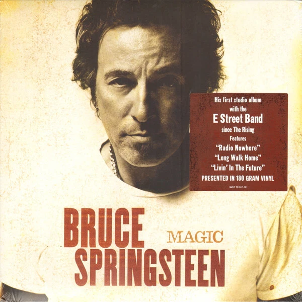 Bruce Springsteen - Magic LP - 180 Gram Black Vinyl Album - SEALED NEW RECORD - Image 1 of 1