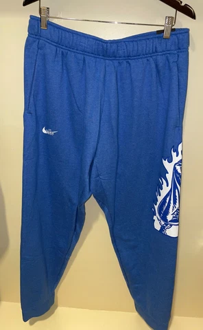 Nike Duke Blue Devils Basketball Fleece Sweatpants Blue DJ7041-480 M L XL New Cover