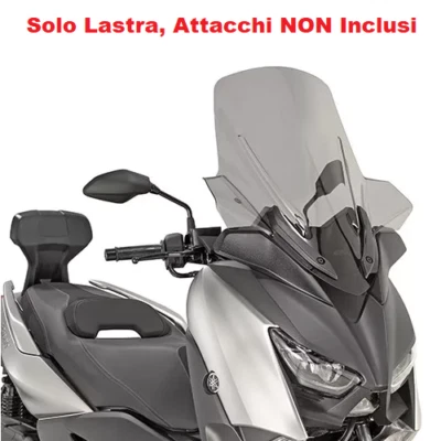 GIVI Parabrezza Fumè senza Attacchi per Yamaha X-Max 125-300-400 2017-2022 - Immagine 1 di 3