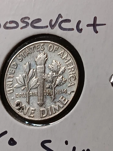 1964  Roosevelt Dime 90% Silver Choice J/258 Cover