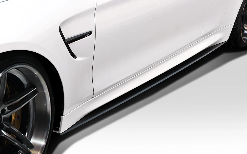 14-18 BMW Serie 4 M Perf Look Duraflex Faldones Laterales Divisor Carrocería Kit!!! 112216 Foto 1 de 4