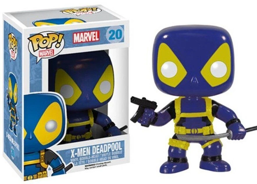 Marvel X-MEN DEADPOOL X-FORCE Blue Costume Funko Pop N.10 - Image 1 of 1