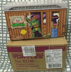 TMNT Vintage Rotocast Walmart Comic Target Splinter Shredder Ninja Turtles Lot - Picture 1 of 3