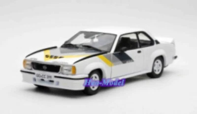 1:18 Opel Ascona 400 street Model Car Diecast Metal Hobby Collection White/Red - Image 1 of 2