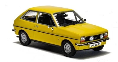 VANGUARDS FORD FIESTA MKI 1.3 GHIA SIGNAL YELLOW  VA12513 - Image 1 of 3
