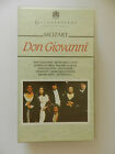 VHS Video Kassette Mozart Don Giovanni Benjamin Luxon Rachel Yakar Haitink