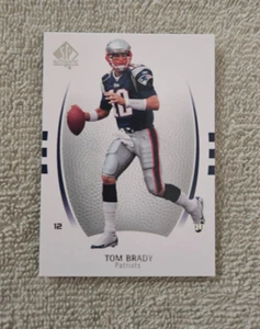 Upper Deck SP 2007 auténtico #90 "Tom Brady" New England Patriots casi nuevo - Imagen 1 de 3