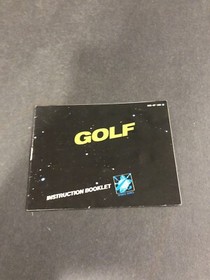 golf nes manual
