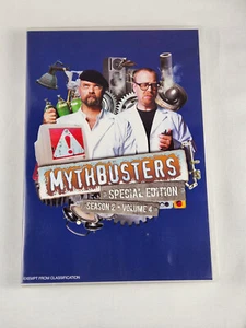 MythBusters Special Edition - Season 2 Volume 4 DVD (Region 4) VGC NEW CASE - Picture 1 of 2
