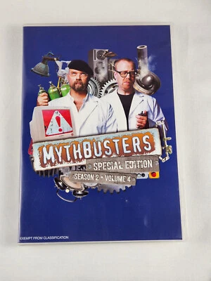 MythBusters Special Edition - Season 2 Volume 4 DVD (Region 4) VGC NEW CASE - image 1 of 2