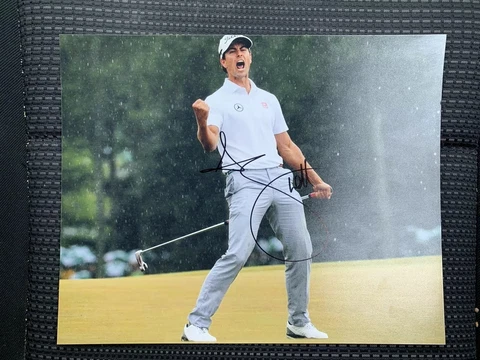 Adam Scott Signed 8 X 10 Photo Autographed PGA Golf Masters Win Cover