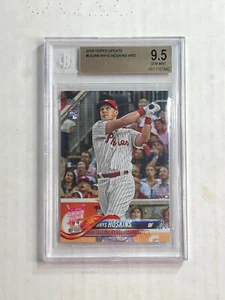 RHYS HOSKINS 2018 Topps Update HR Derby RC #US268! BGS GEM MINT 9.5! PHILLIES! - Picture 1 of 3