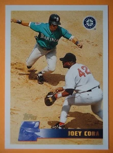MLB 304 Joey Cora Seattle Mariners Baseball Topps 1996 - Picture 1 of 1