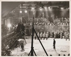 FOTOGRAFIA ORIGINALE DIETRO LE QUINTE JEW SUSS CONRAD VEIDT ULTRA RARA 1934 - Foto 1 di 2