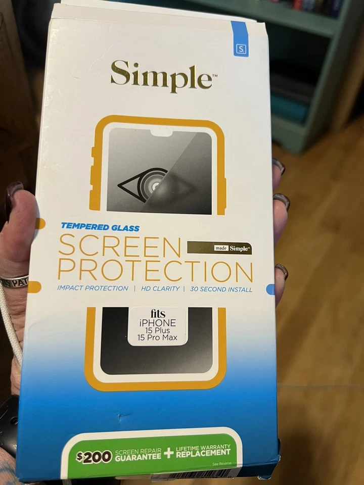 Protector de pantalla de vidrio templado antiespía privacidad para iPhone 15 Pro Max Foto 1 de 1