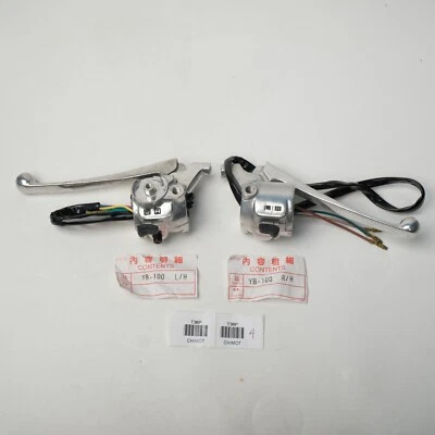 Juego de interruptores de mango izquierdo derecho para Yamaha YL2 YG5 YB100 YB80 YL1 YL3 FS1 YF1 Foto 1 de 4