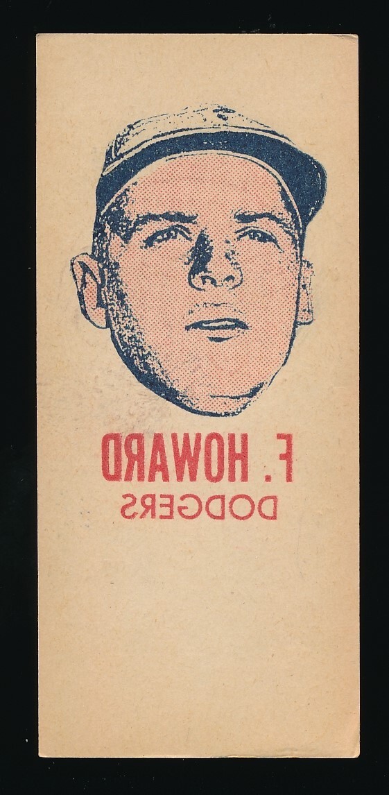 1964 TOPPS BASEBALL PHOTO TATOOS  FRANK HOWARD NRMT+