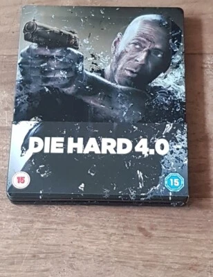 Die Hard 4.0: Steelbook Blu-Ray Zavvi Edition Limited 2014 REGION B - Image 1 of 3