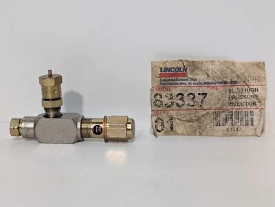 Conjunto de inyector de grasa único Lincoln 83337 Centro-Matic, serie SL-32 Foto 1 de 4