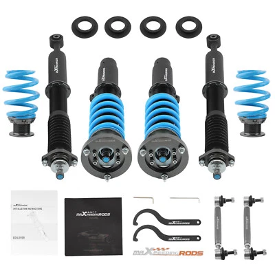 T6 Series Adjustable Damping Coilovers for BMW E46 M3 2001-2006 Suspension Kit - image 1 of 4