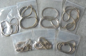 7 Stück Halsketten Konvolut Schmuck goldfarbend verschiedene Designs Nr. 3415 - Bild 1 von 7
