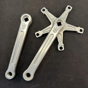 SUGINO Mighty Competition CRANKSET 171mm 144 Bcd OLD SCHOOL BMX Cranks Near Mint - Picture 1 of 9