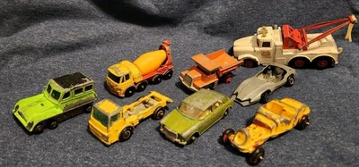 LOT Lesney Matchbox Etc K-2 Scammell 21 28 35 37 64 Midgetoy Johnny Lightning  - Image 1 of 4