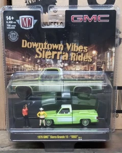 M2 Machines Diorama 1976 GMC Sierra Grande 15 "SS02" Chase - Imagen 1 de 4