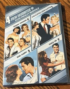 4 Film Favorites: Elvis Presley Musicals (DVD, 2008, 2-Disc Set) NEW Sealed - Foto 1 di 2